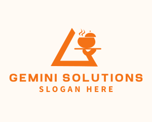 Orange Soup Restaurant  logo design