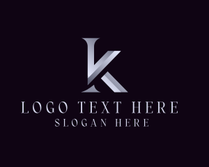 Letter K - Jewelry Fashion Boutique logo design