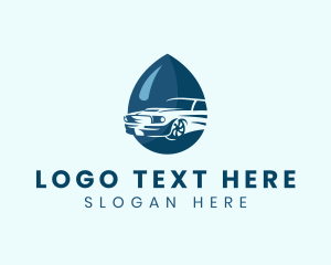 Service - Droplet Car Wash logo design