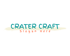 Playful Craft Business logo design