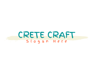 Playful Craft Business logo design