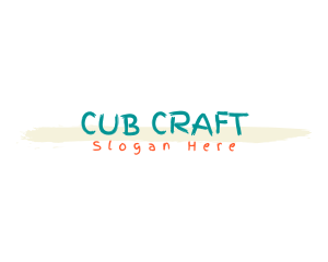 Playful Craft Business logo design