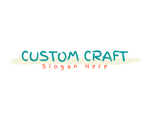 Playful Craft Business logo design