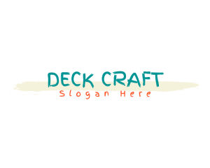 Playful Craft Business logo design