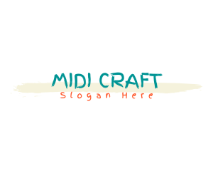 Playful Craft Business logo design