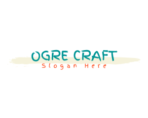 Playful Craft Business logo design