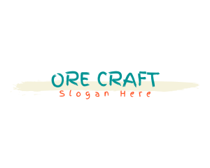 Playful Craft Business logo design