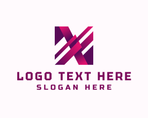 Letter N - Digital Telecom Network Company logo design