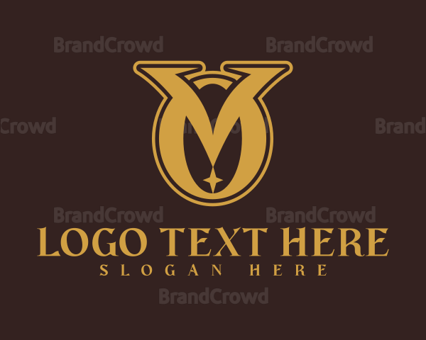 Luxury Upscale Letter VO Logo