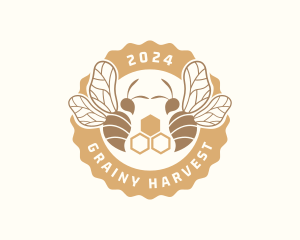 Honey Bee Harvest logo design