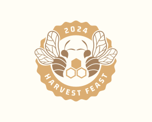 Honey Bee Harvest logo design