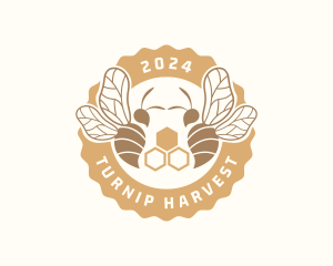 Honey Bee Harvest logo design