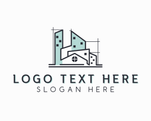 Structure - House Architecture Builder logo design