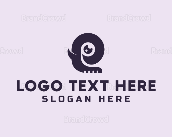 Elephant Letter E Logo