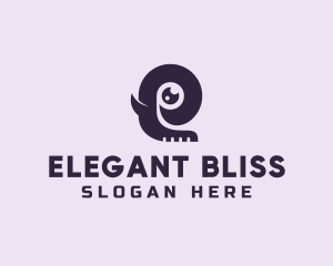 Elephant Letter E logo design