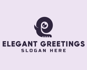 Elephant Letter E logo design