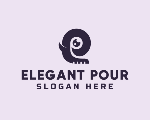 Elephant Eye Lens logo design