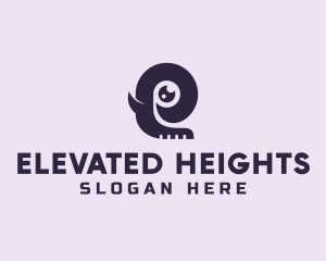 Elephant Eye Lens logo design