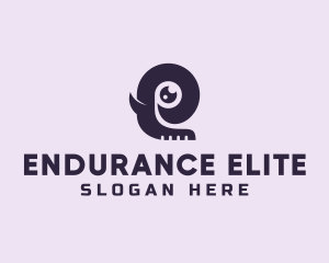 Elephant Letter E logo design