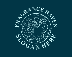 Organic Hair Cosmetics logo design