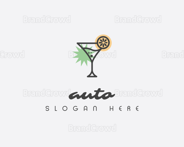 Tropical Cocktail Bar Logo