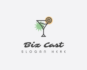 Mixologist - Tropical Cocktail Bar logo design