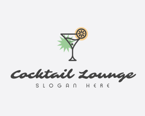 Tropical Cocktail Bar logo design