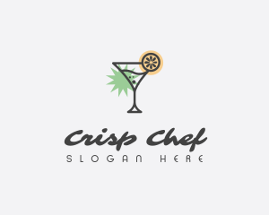 Tropical Cocktail Bar logo design