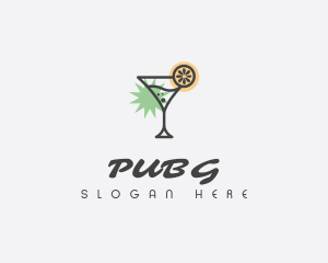 Nightclub - Tropical Cocktail Bar logo design