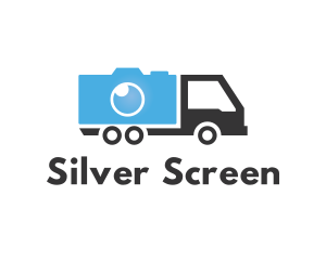 Film Production - Camera Transport Truck logo design