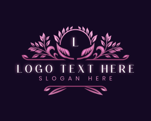 Luxury - Elegant Floral  Decorative logo design