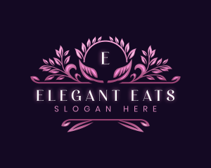 Elegant Floral  Decorative logo design