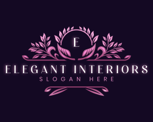 Elegant Floral  Decorative logo design