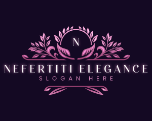 Elegant Floral  Decorative logo design