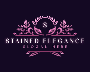 Elegant Floral  Decorative logo design