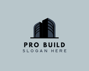 Property Realty Building logo design