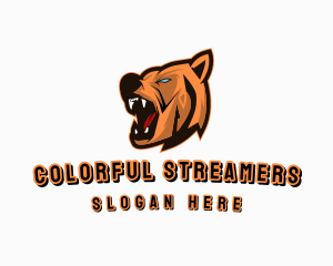 Bear Esports Streamer logo design