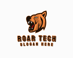 Roar - Bear Esports Streamer logo design