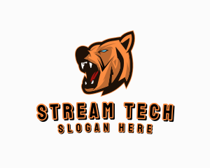 Streamer - Bear Esports Streamer logo design