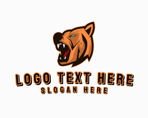 League - Bear Esports Streamer logo design