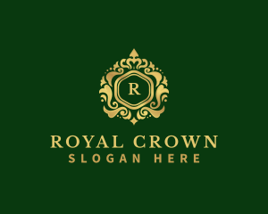 Royal Decorative Crown logo design