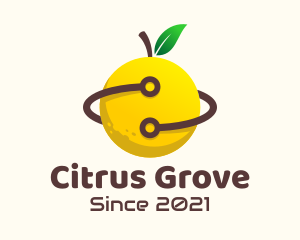 Citrus - Citrus Lemon Circuit logo design