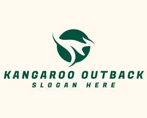 Wild Australia Kangaroo logo design