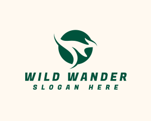 Wild Australia Kangaroo logo design