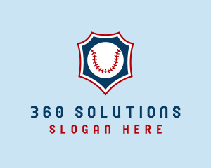 Baseball Ball Slugger Sport logo design