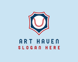 Baseball Ball Slugger Sport logo design