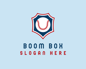 Baseball Ball Slugger Sport logo design