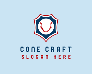 Baseball Ball Slugger Sport logo design