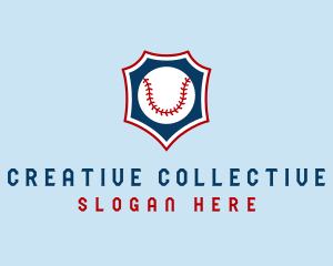 Baseball Ball Slugger Sport logo design