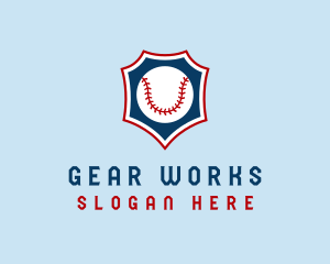 Baseball Ball Slugger Sport logo design